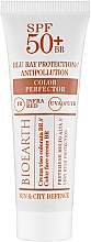 Духи, Парфюмерия, косметика Солнцезащитный крем для лица "Classic" SPF50 - Bioearth Color Face Cream BR