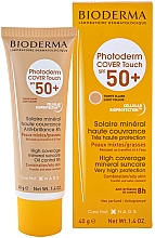 Духи, Парфюмерия, косметика Солнцезащитный крем - Bioderma Photoderm Cover Touch SPF 50 