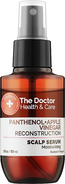 Cироватка для шкіри голови «Реконструкція» - The Doctor Health & Care Panthenol + Apple Vinegar Reconstruction Scalp Serum — фото N1