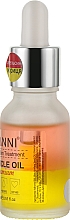 Олія для кутикули двофазна "Апельсин-кориця" - Canni Cuticle Oil Premium — фото N3