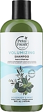 Парфумерія, косметика Шампунь для надання об'єму, розмарин та м'ята - Petal Fresh Shampoo