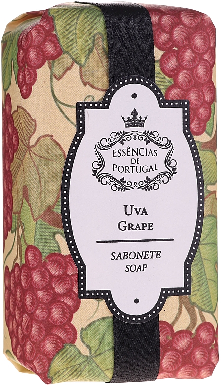 Натуральное мыло "Виноград" - Essencias De Portugal Natura Grape Soap — фото N1