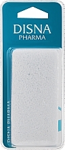 Пемза для п'ят синтетична, 10 см, біла - Disna Pharma — фото N1