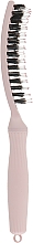 Массажная расческа, розовая - Olivia Garden Fingerbrush Combo Pastel Pink Small — фото N3
