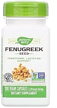 Пищевая добавка "Семена пажитника" - Nature's Way Fenugreek Seed — фото N1