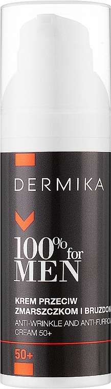 Крем против глубоких морщин - Dermika Anti-Wrinkle And Anti-Furrow Cream 50+