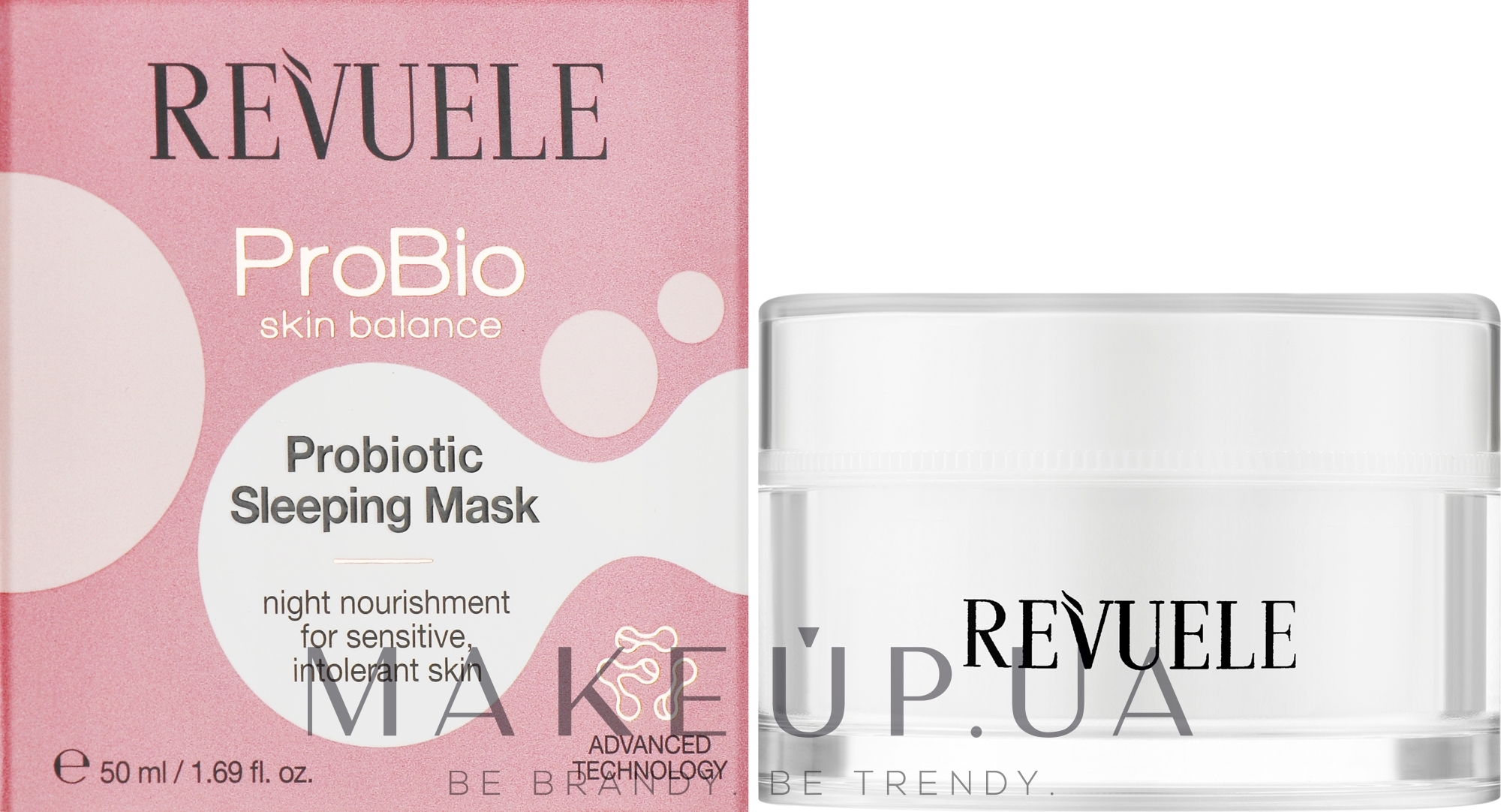 Маска для обличчя з пробіотиками - Revuele Probio Skin Balance Probiotic Sleeping Mask — фото 50ml