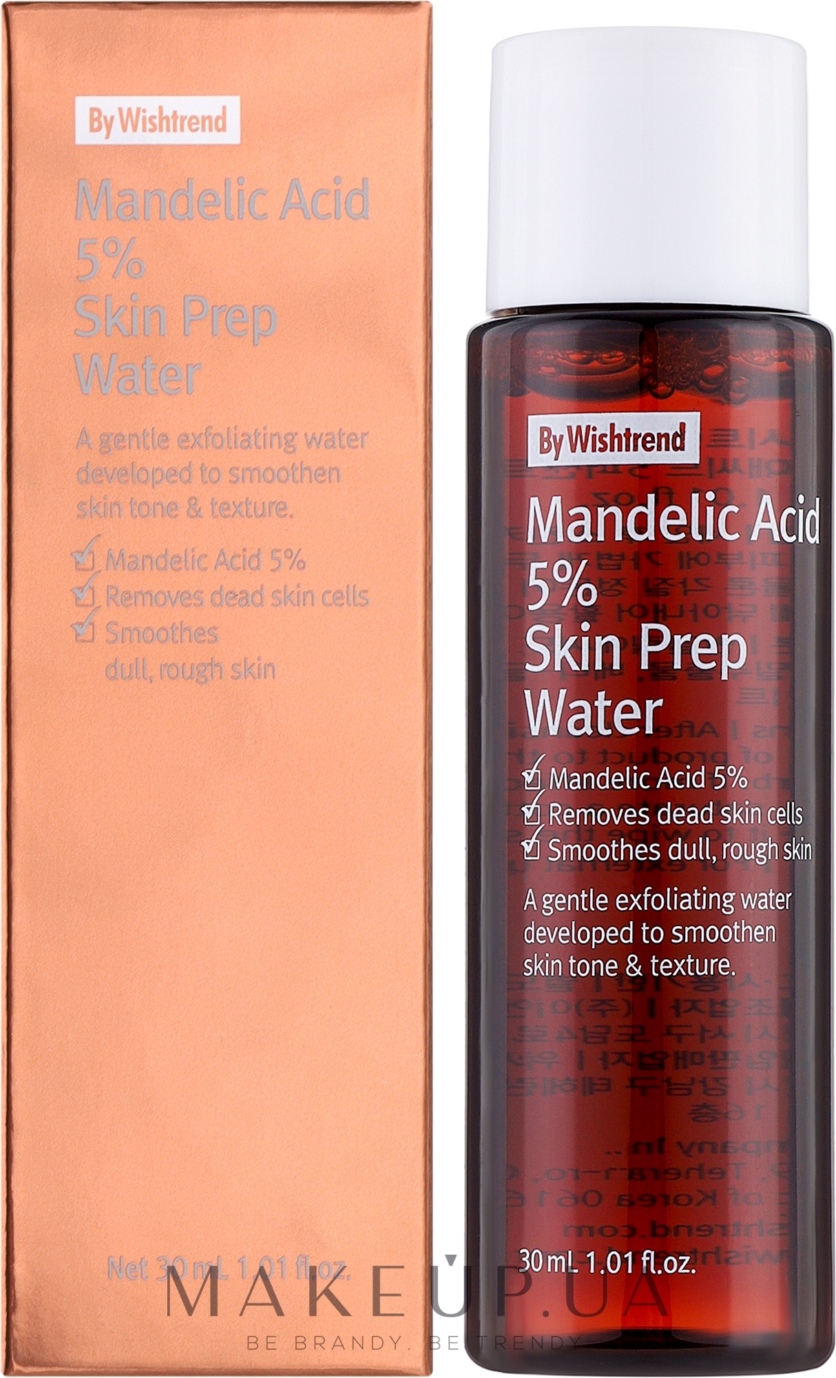 Тонер с миндальной кислотой - By Wishtrend Mandelic Acid 5% Skin Prep Water — фото 30ml