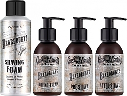 Набор, 4 продукта - Beardburys Genuine Men Style Shaving Lot — фото N3
