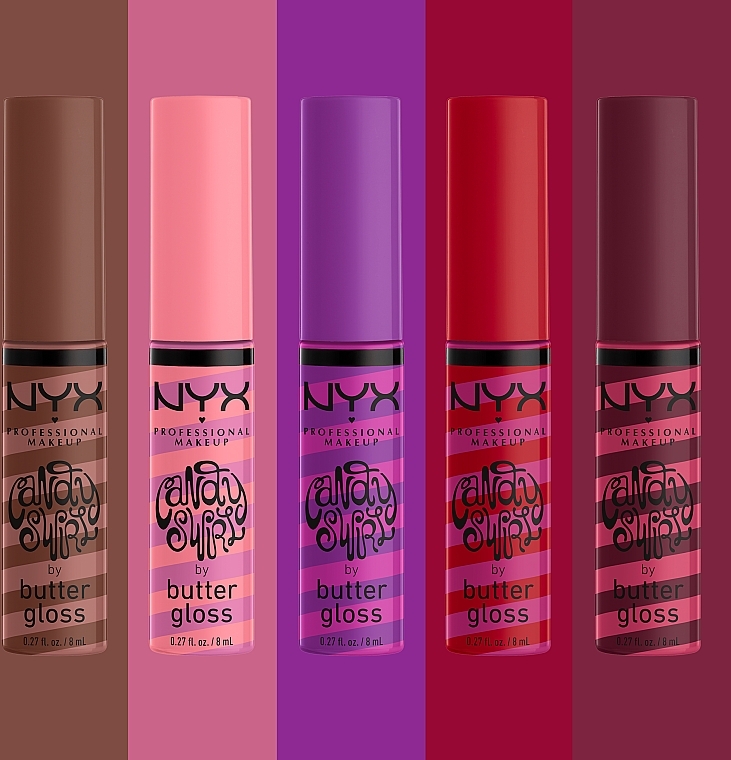 Блеск для губ - NYX Professional Makeup Butter Lip Gloss Candy Swirl — фото N4