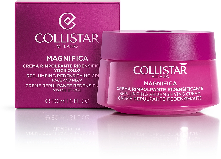 Антивозрастной крем для лица и шеи - Collistar Magnifica Replumping Redensifying Cream Face And Neck  — фото N2