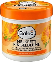 Масажний крем-гель для сухої шкіри - Balea Melkfett Ringelblume — фото N1