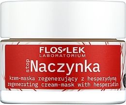 Нічна крем-маска з гесперидином - Floslek Stop Capillary Regenerating Cream-Mask With Hesperidin For The Night — фото N1