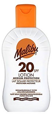 Солнцезащитный лосьон SPF 20 - Malibu Lotion Medium Protection — фото N1