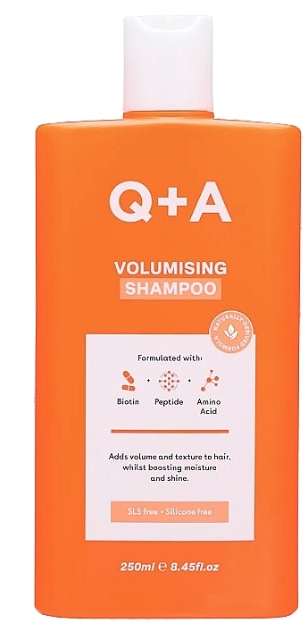 Шампунь для створення об'єму волосся - Q+A Volumising Shampoo — фото N1