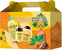 Духи, Парфюмерия, косметика Набор - Treaclemoon Brazilian Love (sh/gel/50ml + b/lot/250ml + h/cr/75ml)