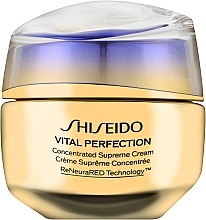 Концентрований крем для зрілої шкіри - Shiseido Vital Perfection Concentrated Supreme Cream — фото N1