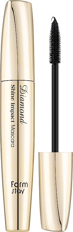 Тушь для ресниц с эффектом глянца - FarmStay Diamond Shine Impact Mascara — фото N1