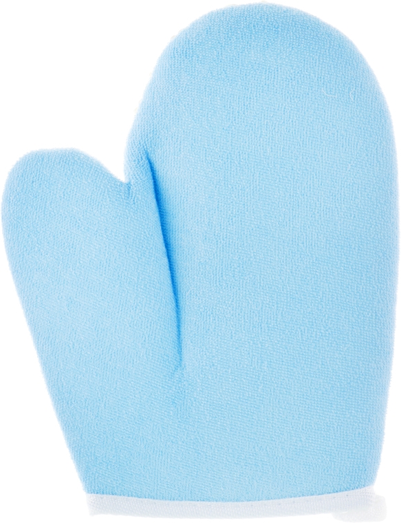 Мочалка-рукавичка, 7989, блакитна - SPL Shower Glove — фото N1