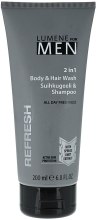 Духи, Парфюмерия, косметика Шампунь-гель для душа - Lumene Men Body And Hair Wash