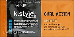 Гель-текстура для кучерявого волосся - Lakme K.style Hottest Curl Action Curl Activator Gel (пробник) — фото N1