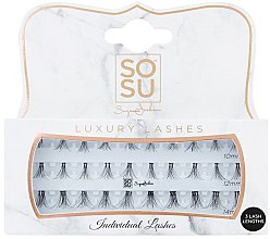 Набір пучкових вій - Sosu by SJ Individual 3D Luxury Fibre Lashes — фото N1