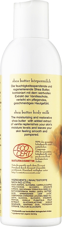 Молочко для тіла "Масло ши" - Styx Naturcosmetic Shea Butter Bodymilk — фото N2