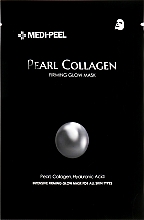 Тканевая маска с жемчужным коллагеном - Medi Peel Pearl Collagen Firming Glow Mask — фото N1