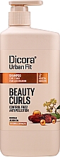 Шампунь для вьющихся волос "Красивые локоны" - Dicora Urban Fit — фото N3