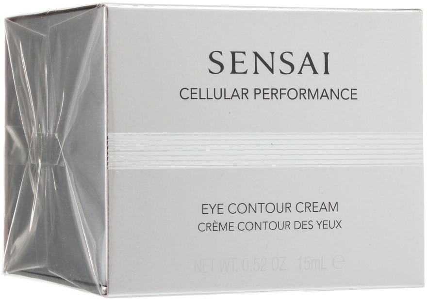 Восстанавливающий крем с антивозрастным эффектом для контура глаз - Sensai Cellular Performance Eye Contour Cream — фото N1
