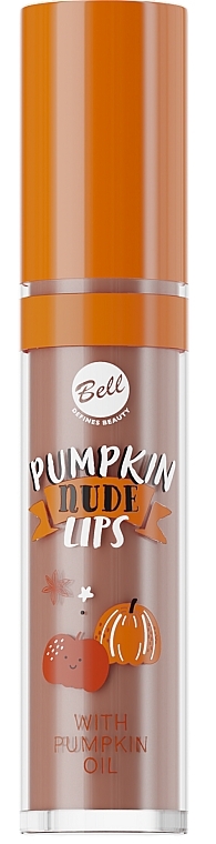 Рідка матова помада для губ - Bell Pumpkin Nude Lips