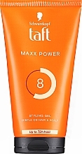 Гель для волос "Maxx Power", фиксация 8 - Taft — фото N1
