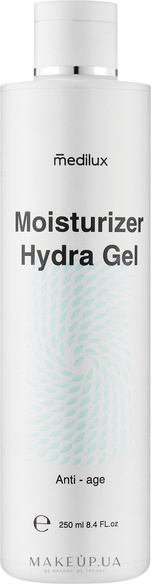 Ультразволожувальний очищувальний гель - Medilux Moisturizer Hydra Gel — фото 250ml