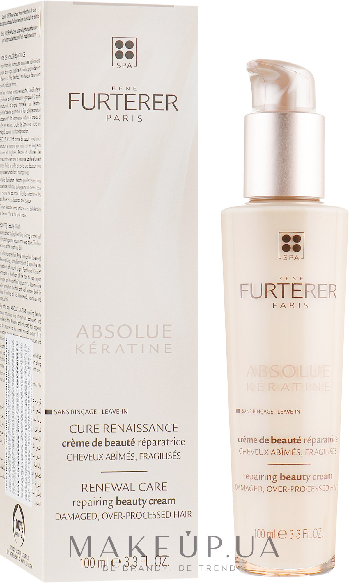 Rene Furterer Absolue Keratine Repairing Beauty Cream - Восстанавливающий  крем для волос: купить по лучшей цене в Украине | Makeup.ua