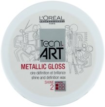 Парфумерія, косметика Віск для волосся - L'oreal Professionnel Tecni.art Metallic Gloss