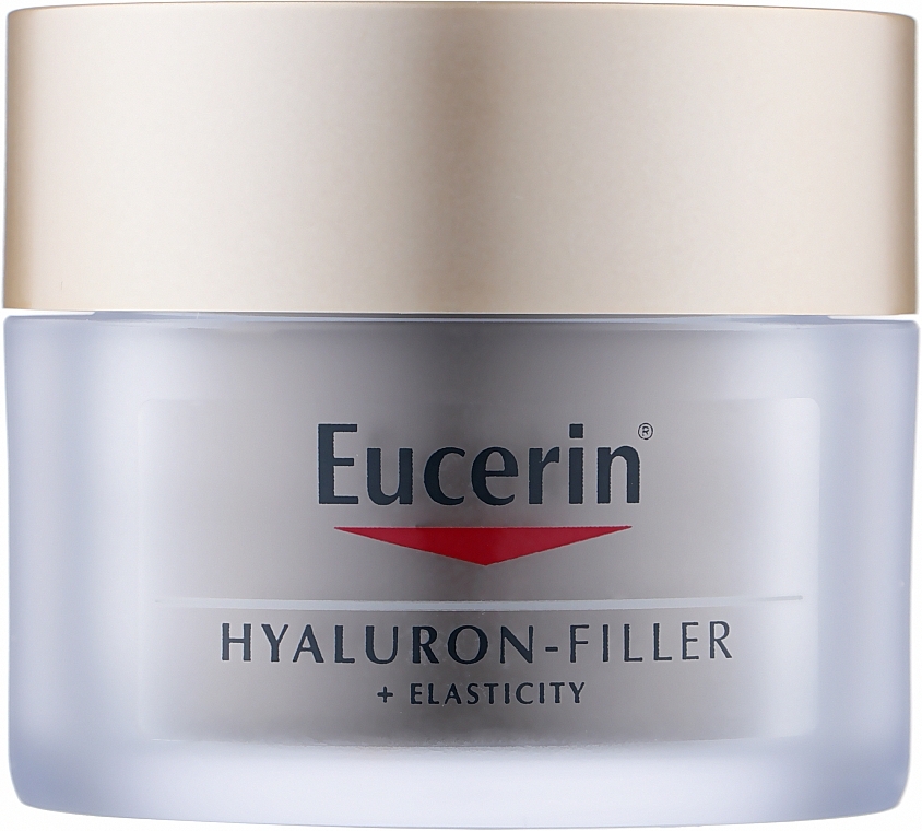 УЦЕНКА Антивозрастной ночной крем для сухой кожи лица - Eucerin Anti-Age Elasticity+Filler Night Cream * — фото N1