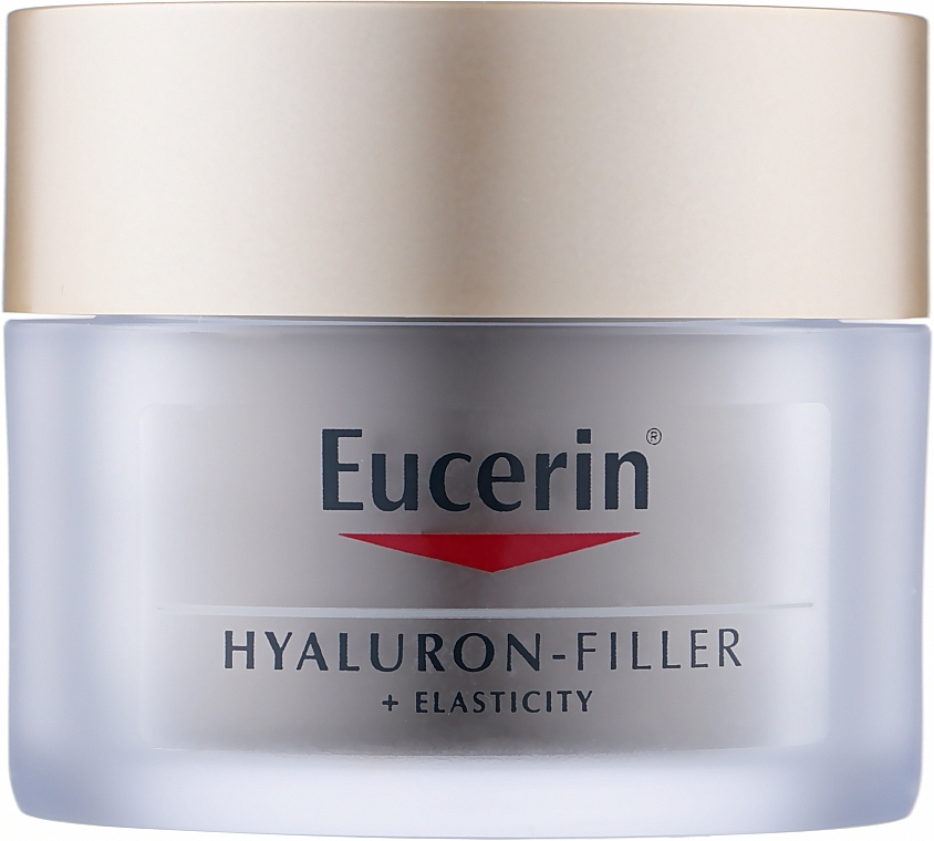 УЦІНКА Антивіковий нічний крем для сухої шкіри обличчя - Eucerin Anti-Age Elasticity+Filler Night Cream * — фото N1