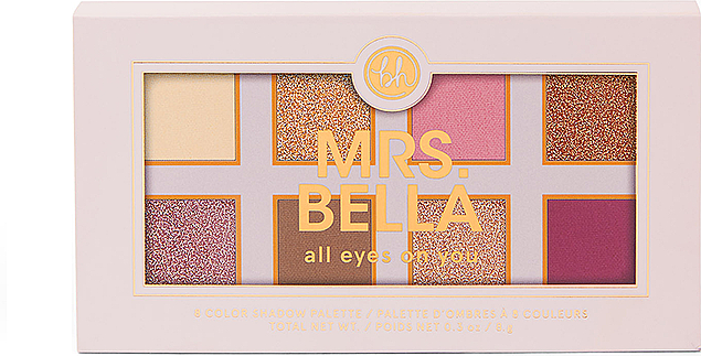 Палетка теней для век - BH Cosmetics Mrs Bella All Eyes On You — фото N1