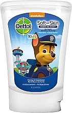 Парфумерія, косметика Дитяче мило для рук - Dettol No Touch Kids Paw Patrol (змінний блок)