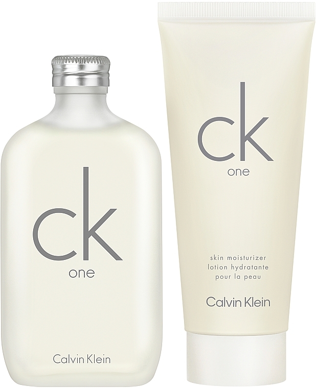 Calvin Klein CK One - Набір (edt/200ml + b/lot/200ml) — фото N1