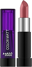 Духи, Парфюмерия, косметика Помада для губ - Maxi Color Color Matt Lipstick