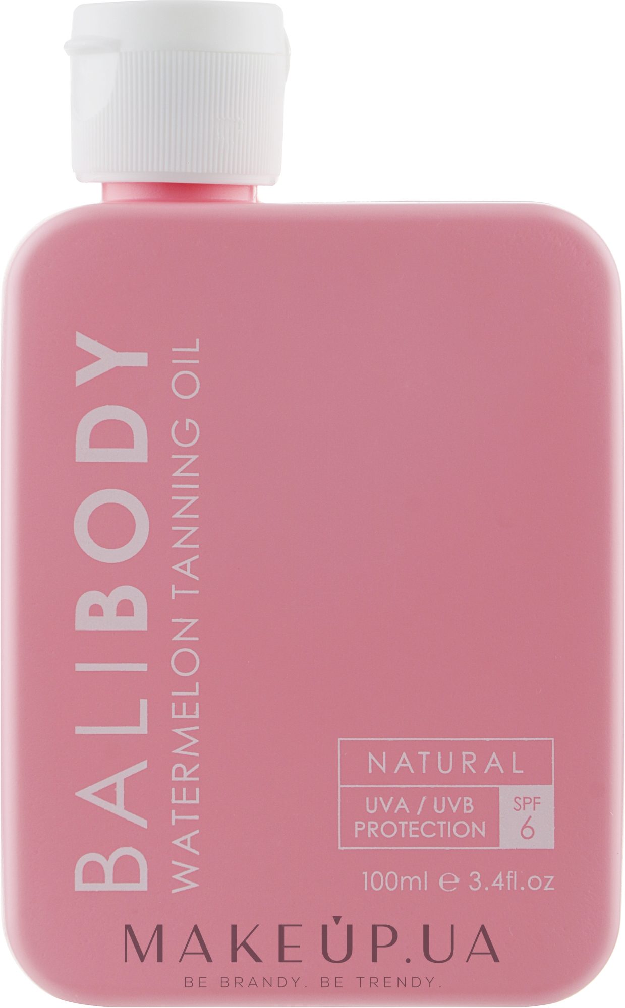 Масло для усиления загара с семенами арбуза с защитой - Bali Body Watermelon Tanning Oil SPF6 — фото 100ml