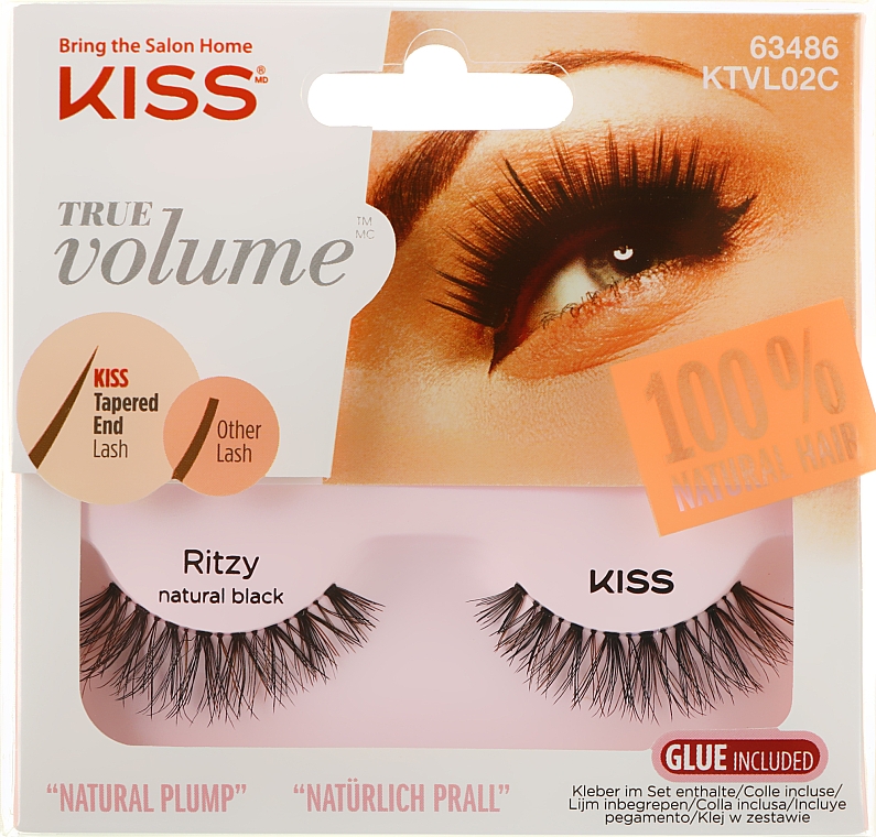 Накладные ресницы - Kiss True Volume Lash Ritzy — фото N1