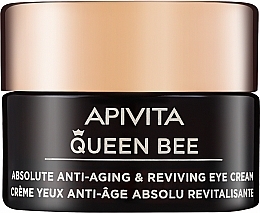 Крем для шкіри навколо очей з маточним молочком в ліпосомах - Apivita Queen Bee Holistic Age Defence Eye Cream — фото N1