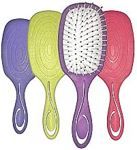 Щітка для волосся 09, чорниця - Head Jog 09 Straw Brush Blueberry — фото N2