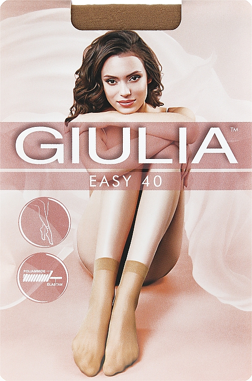 Шкарпетки "Easy 40" для жінок, visone - Giulia — фото N1