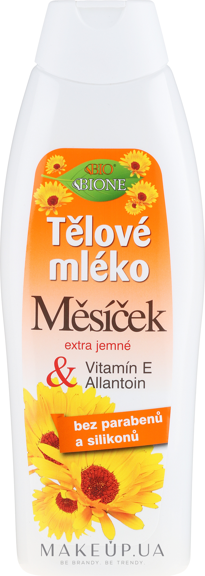Молочко для тіла - Bione Cosmetics Marigold Hydrating Body Lotion With Vitamin E and Allantoin — фото 500ml