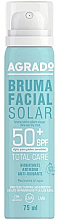 Сонцезахисний міст для обличчя SPF50 - Agrado Proteccion Solar Bruma Facial — фото N1