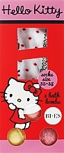 Парфумерія, косметика Набір - Hello Kitty Bies (bath/bomb/3х50g + socks/1pcs)