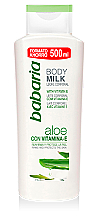 Духи, Парфюмерия, косметика Молочко для тела с алоэ вера и витамином Е - Babaria Body Milk Aloe Vera + vit. E 